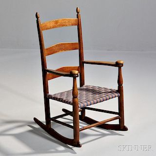 Shaker Production "0" Rocking Chair