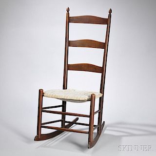 Shaker Production "2" Maple Rocking Chair