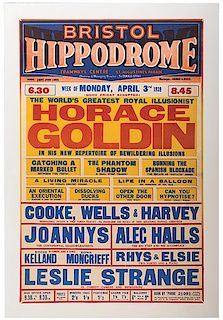 Goldin, Horace (Hyman Elias Goldstein). The World’s Greatest Royal Illusionist. Horace Goldin.