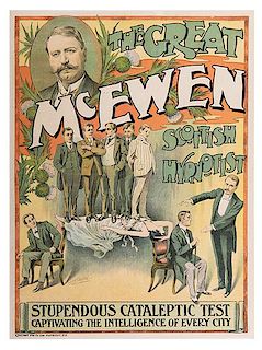 McEwen, Philip Hartley. The Great McEwen. Scottish Hypnotist.