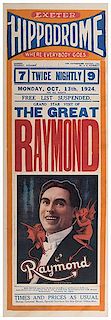 Raymond (Raymond Morris Saunders). Grand Star Visit of The Great Raymond.