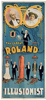 Roland (Eduard Krause). The Great Roland Illusionist.