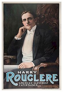 ROUCLERE, HARRY. Harry Rouclere. America’s Cleverest Entertainer.