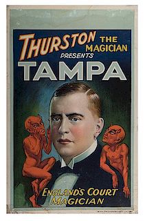 Tampa (Ray Sugden). Thurston the Magician Presents Tampa England’s Court Magician.