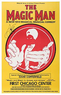 [Copperfield, David] The Magic Man.