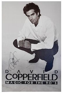 Copperfield, David. Two David Copperfield “Magic For the 90’s” Posters.