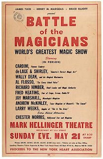 Battle of the Magicians. World’s Greatest Magic Show