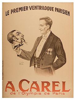 Carel, A. Le Premier Ventriloque Parisien