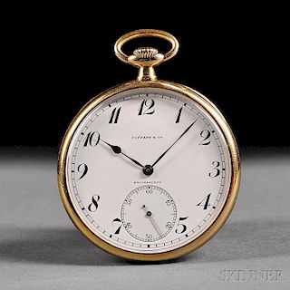 18kt Gold Tiffany & Company Pocket Watch by Patek Philippe