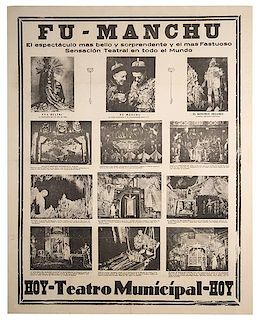 Fu Manchu (David Bamberg). Fu-Manchu. Teatro Munícípal.
