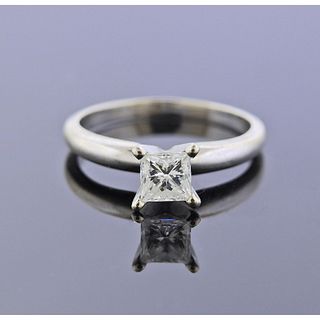 IGI Certified 0.52ct Diamond Engagement Gold Ring