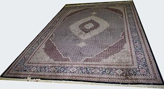 Mid 20th c Persian main carpet,  9' 8” x 14'
