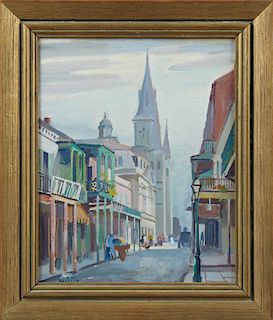 Clarence Millet, A.N.A. (1897-1959, New Orleans),
