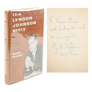 Lyndon B. Johnson Signed Book and Typed Letter Signed