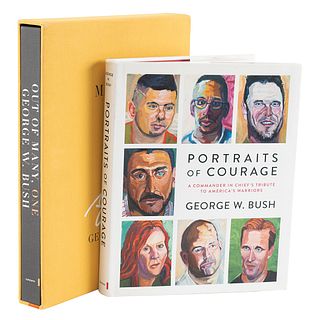 George W. Bush (2) Signed Books