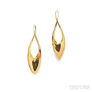 18kt Gold Earrings, Michael Good