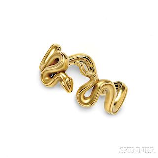 18kt Gold Snake Bracelet, Kieselstein-Cord