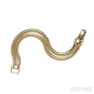 14kt Gold Bracelet, Forstner