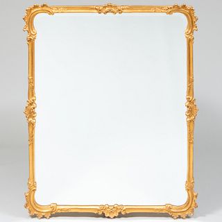 Louis XV Style Giltwood Mirror, of Recent Manufacture