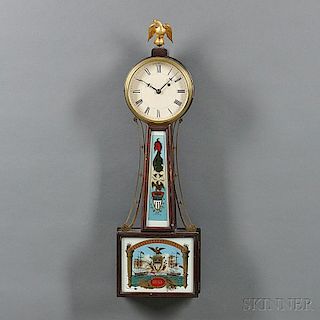 Herschede Hall Clock Co. "Banjo" Clock
