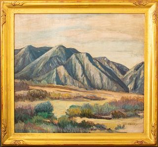Lionel Louis Edwards 'California Landscape' Oil