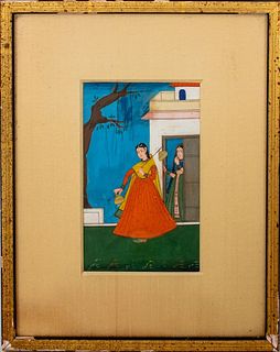 Indian Miniature Painting on Paper