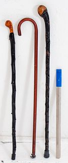 Group of Three Canes And A Shoehorn, 4