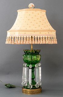 Bohemian Style Luster Table Lamp