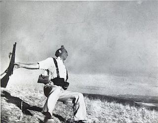Robert Capa, (Hungarian, 1913-1954), The Falling Soldier