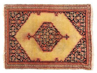 A Persian Wool Rug 14 feet 9 inches x 8 feet 7 inches.