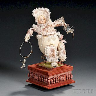 Musical Automaton Baby Doll Egg