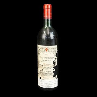 1981 Chateau Gazin Wine Bottle