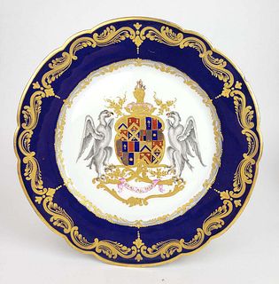 19th C. Dresden Porcelain Cabinet Plate