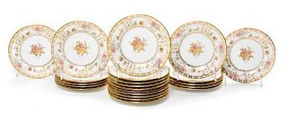 A Set of Wedgwood Porcelain Bread Plates Diameter 6 inches.
