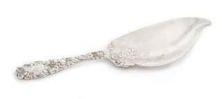 * A Dominick and Half Art Nouveau Silver Server Length 11 inches.