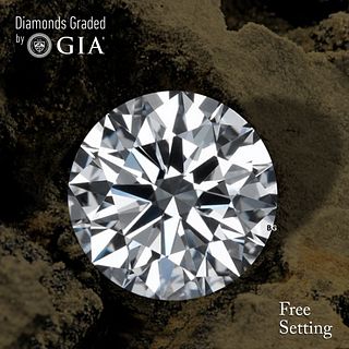 NO-RESERVE LOT: 1.50 ct, I/VVS2, Round cut GIA Graded Diamond. Appraised Value: $37,500 
