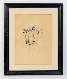Artist Unknown, (20th century), Untitled (Group of Women), 1966