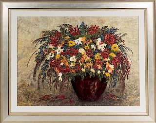 * Kimberly Marshall, (American, 20th century), Bouquet Textures