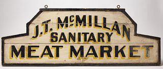 Meat Market Trade Sign