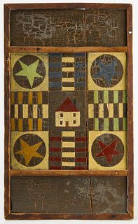 Gameboard with House and Stars