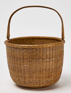 Nantucket Basket with Handle