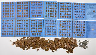 Lot of Wheat, Steel Lincoln and Lincoln Pennies