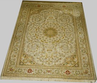 mid-20th c Persian area rug, 3' 10” x 5' 1”mid-20th c Persian area rug, 3' 10” x 5' 1”mid-20th c Per