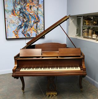 Steinway & Sons Louis XV Style Model M Piano.