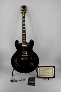 A Signed B. B. King Lucille Epiphone Guitar & Docs