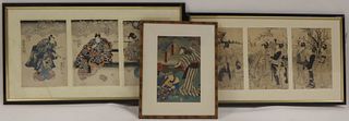 Signed Japanese Prints Inc. Kunisada and Kuniyoshi