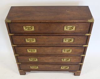 W. M. Sloane Signed Campaign Style Dresser