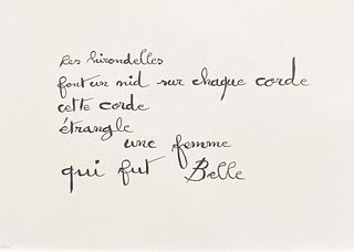 Joan Miro - Le Lezard aux Plumes d'Ord 19
