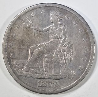 1877-S TRADE DOLLAR XF