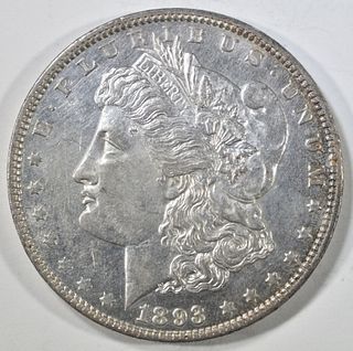 1893 MORGAN DOLLAR AU/BU